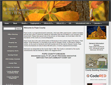 Tablet Screenshot of co.pope.mn.us